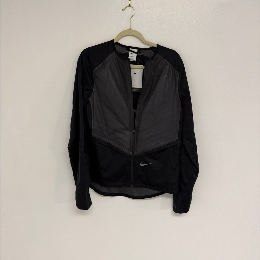 Nike NWT Storm-fit ADV down full running Packable Women's Black Jacket sz M